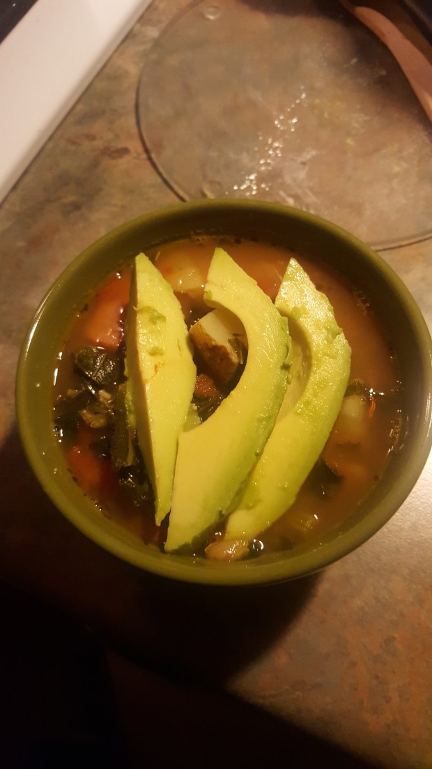 Turkey Sausage Kale Soup Avacado